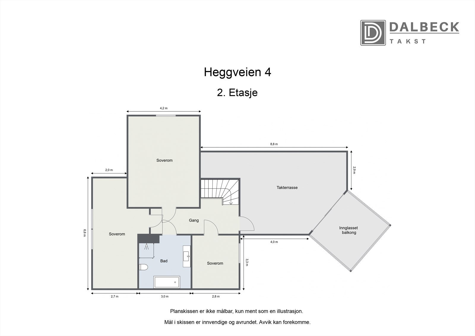 Plantegning 2. etasje. Galleribilde