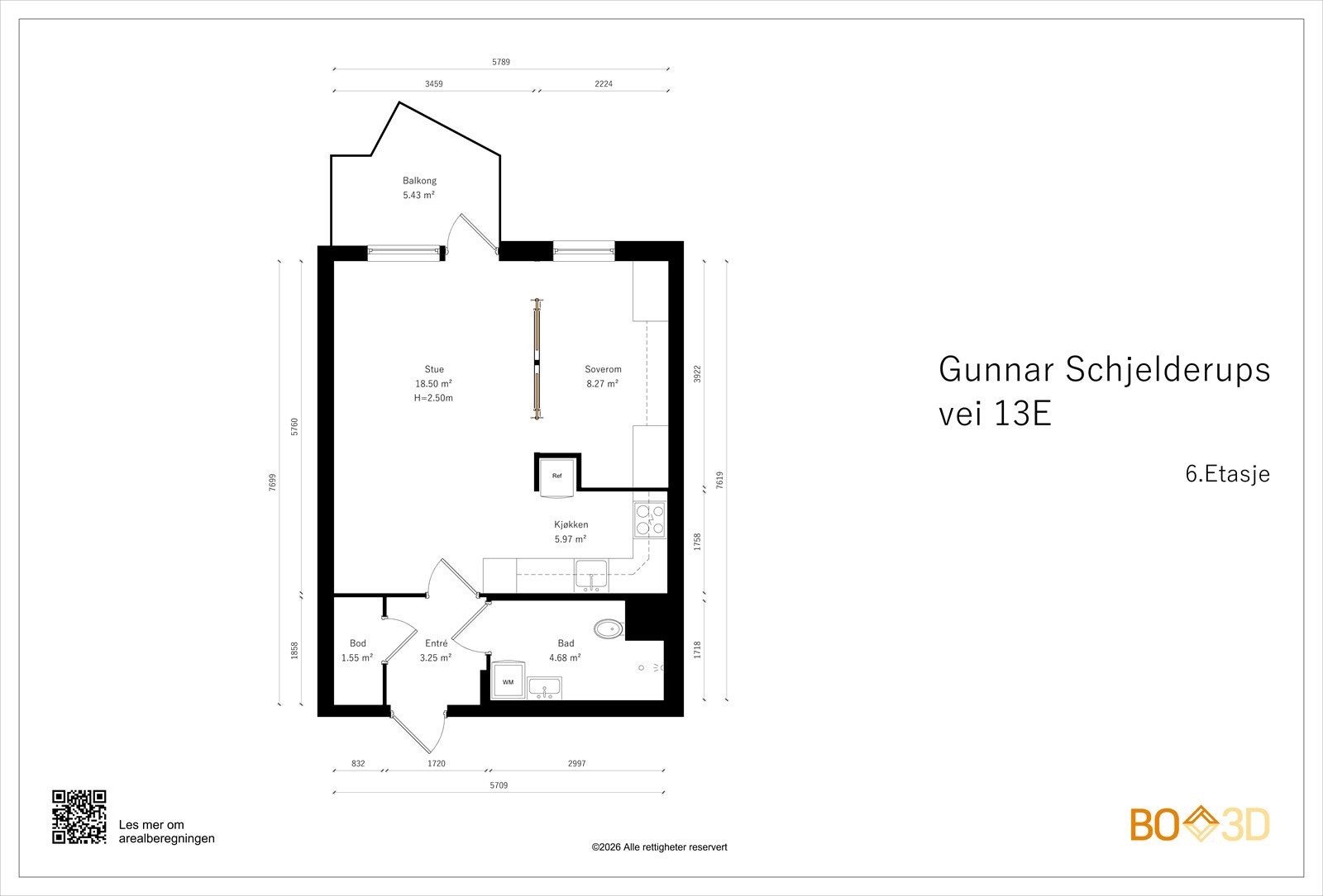 Plantegning. Galleribilde
