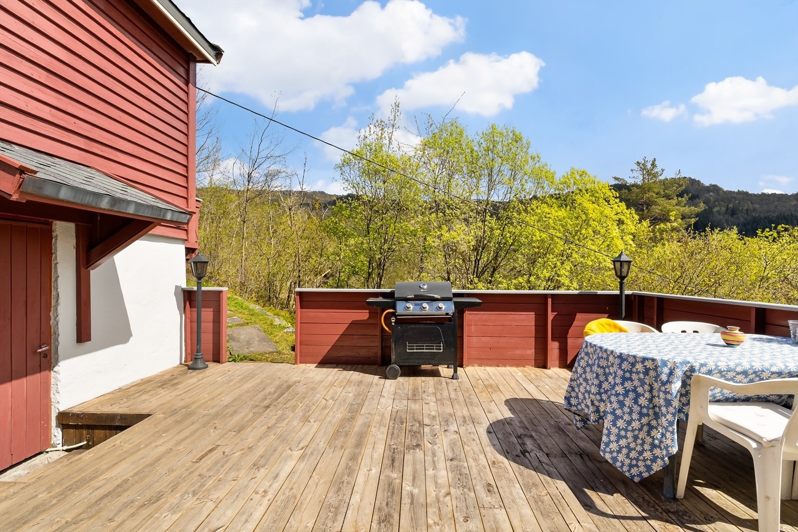 Herlig terrasse av god størrelse. Galleribilde