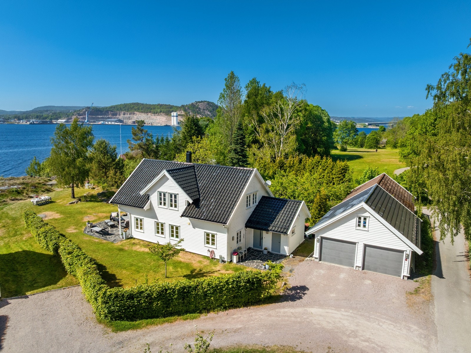 Dronefoto Galleribilde