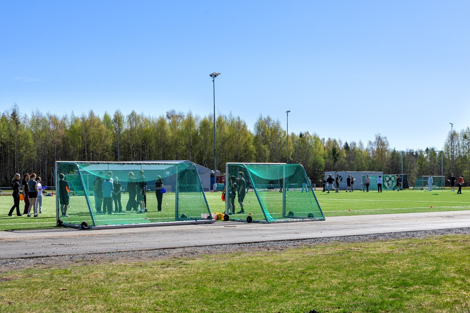 Nærområdet byr på gode treningsmuligheter, med blant annet løpebane kun ett minutts gange unna. Galleribilde