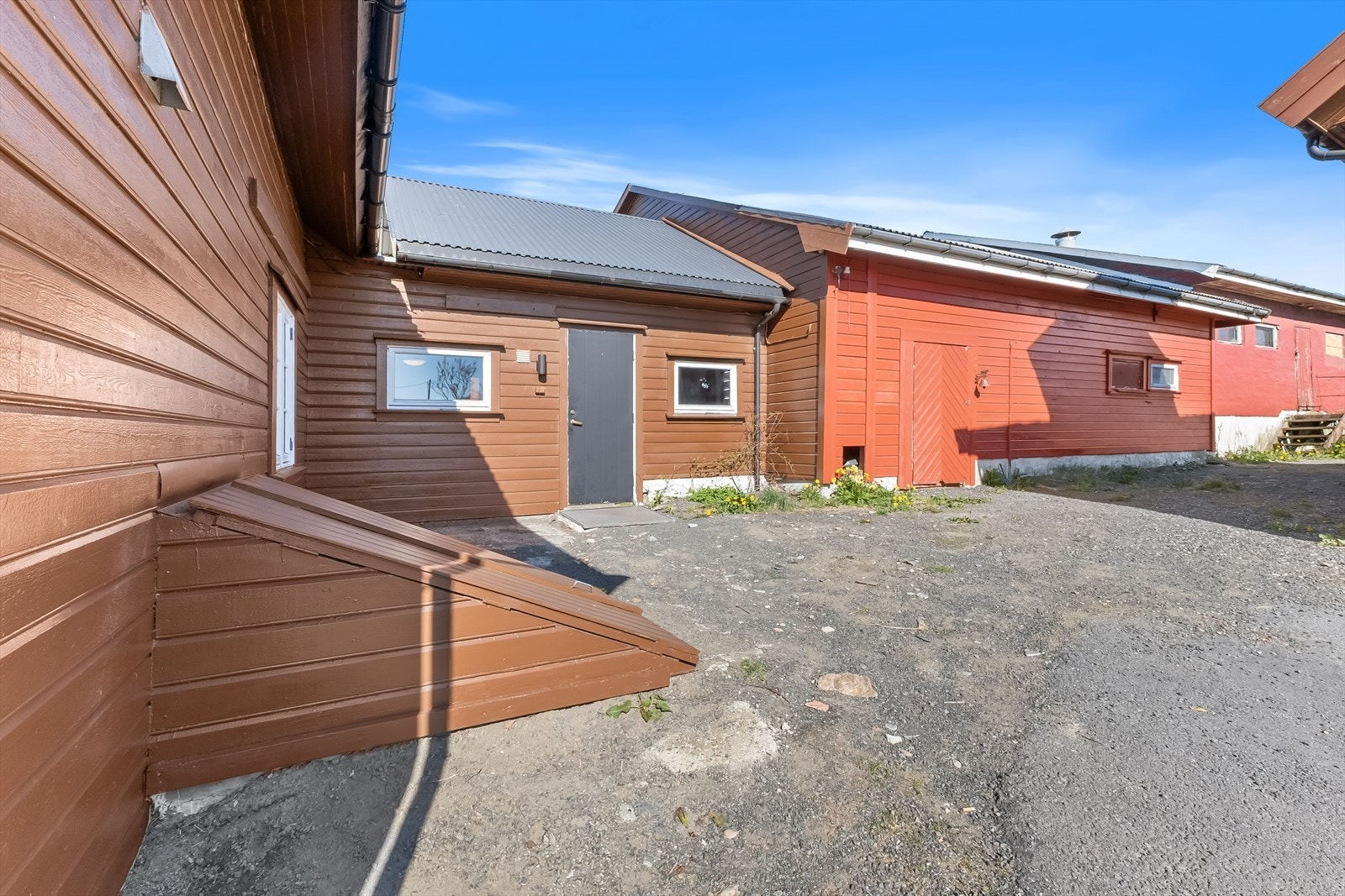 Gårdsrom Galleribilde