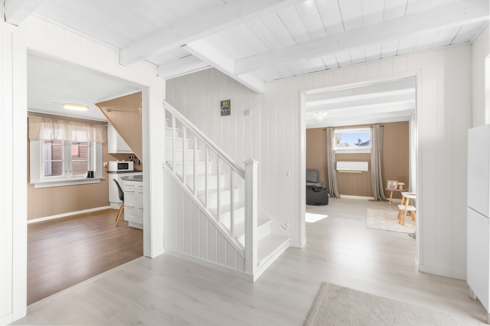 Trapp til loft. Galleribilde
