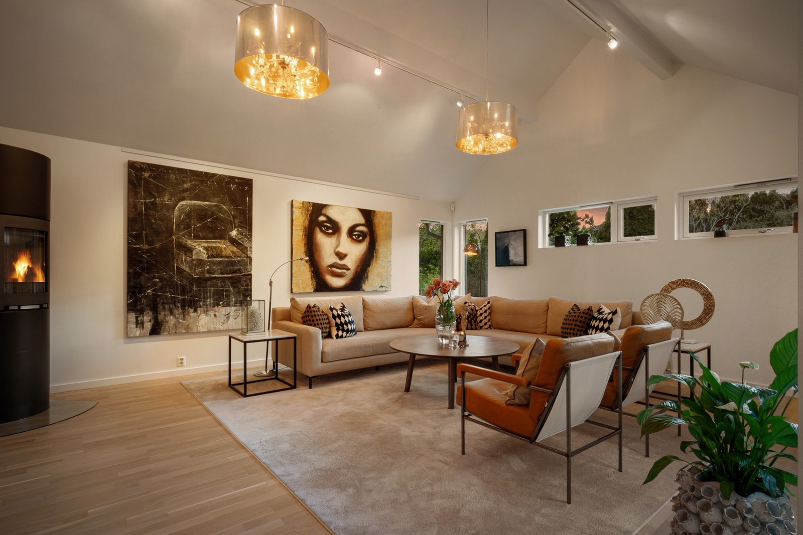 Kveldsstemning. Galleribilde