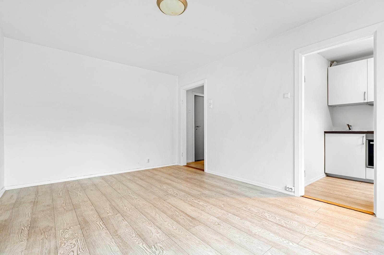 God planløsning som gjør leiligheten enkel å møblere. Galleribilde