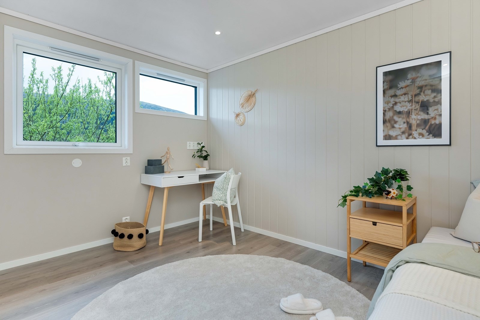 Downlights også på dette soverommet Galleribilde