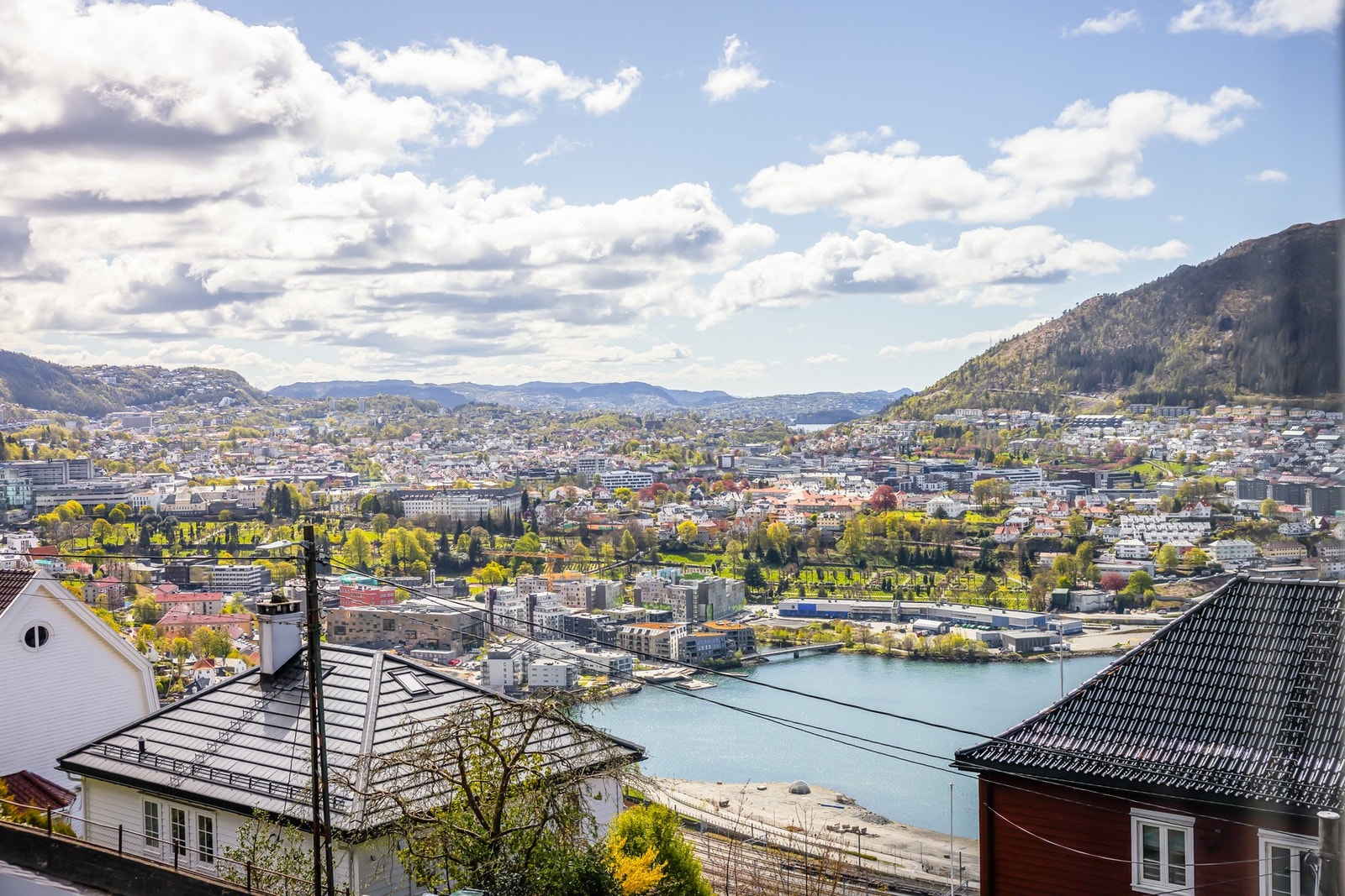 - Utsikten sørover - Galleribilde