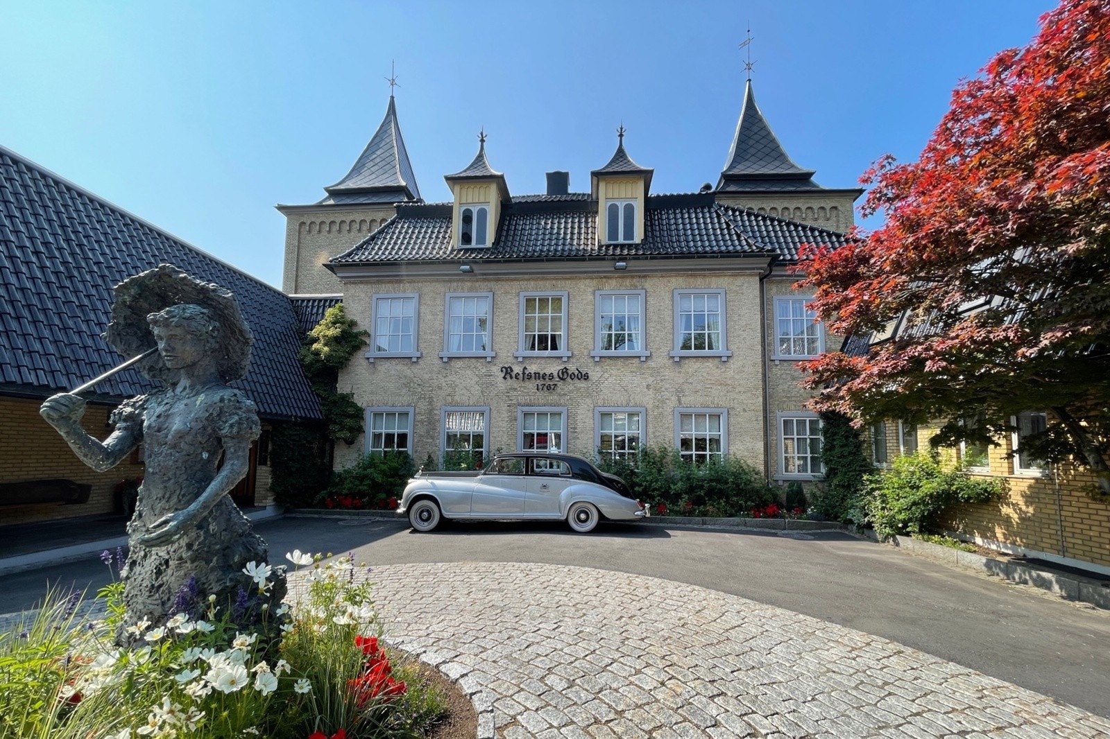 Refsnes Gods. Galleribilde