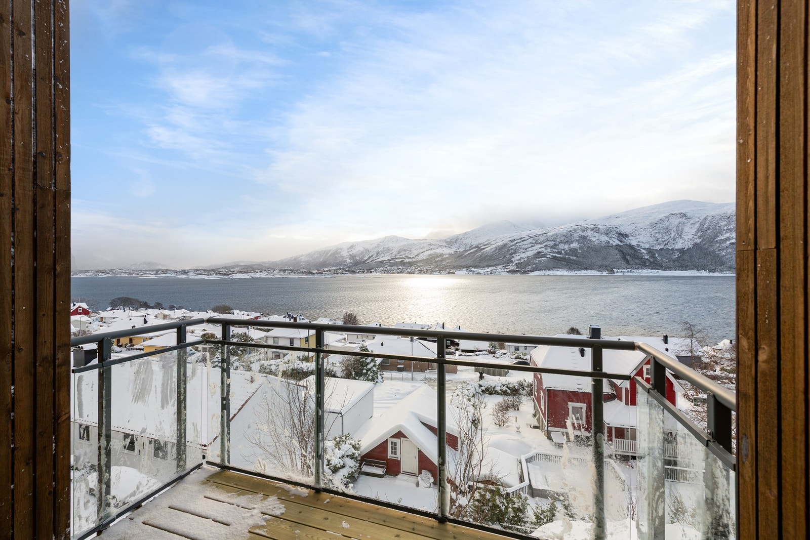 Balkong med spektakulær utsikt. Galleribilde