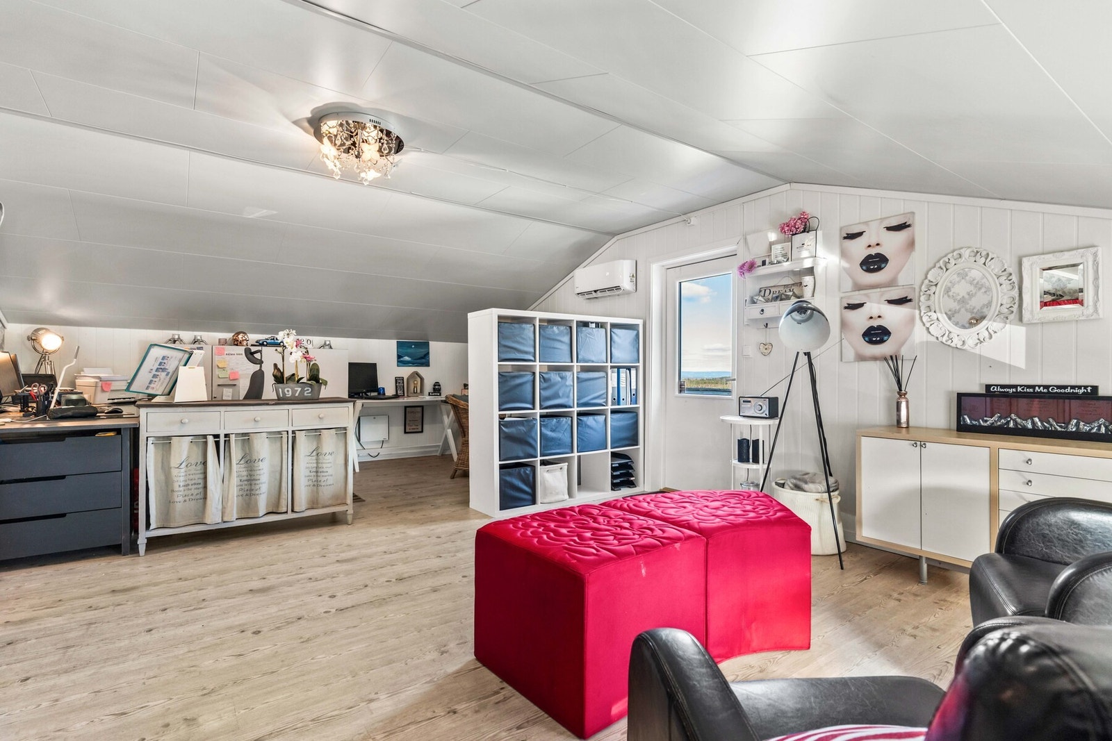 Dagens eiere benytter det som hjemmekontor. Galleribilde