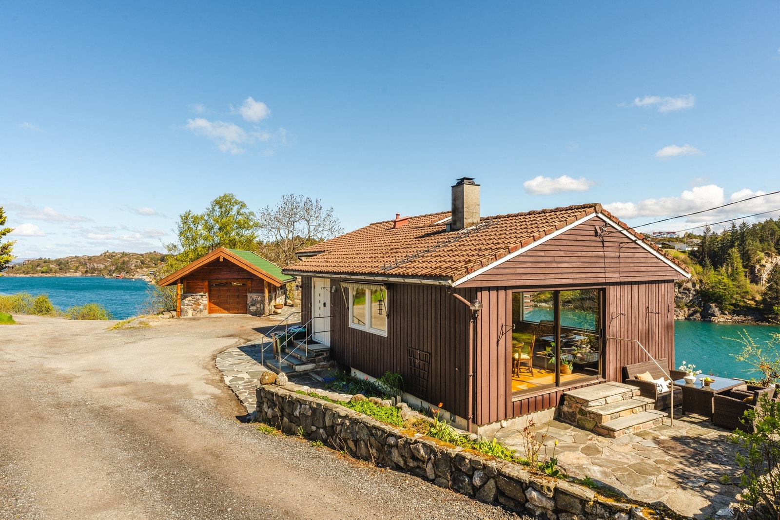 En enebolig med behov for oppgraderinger, men med stort potensiale. Galleribilde