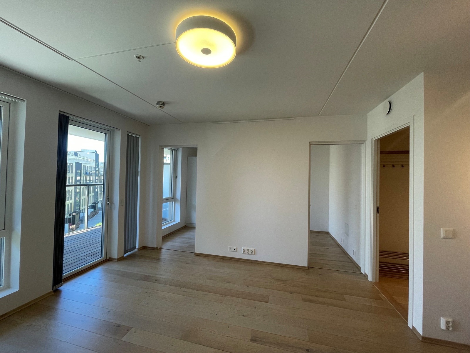 Stue mot soverom Galleribilde