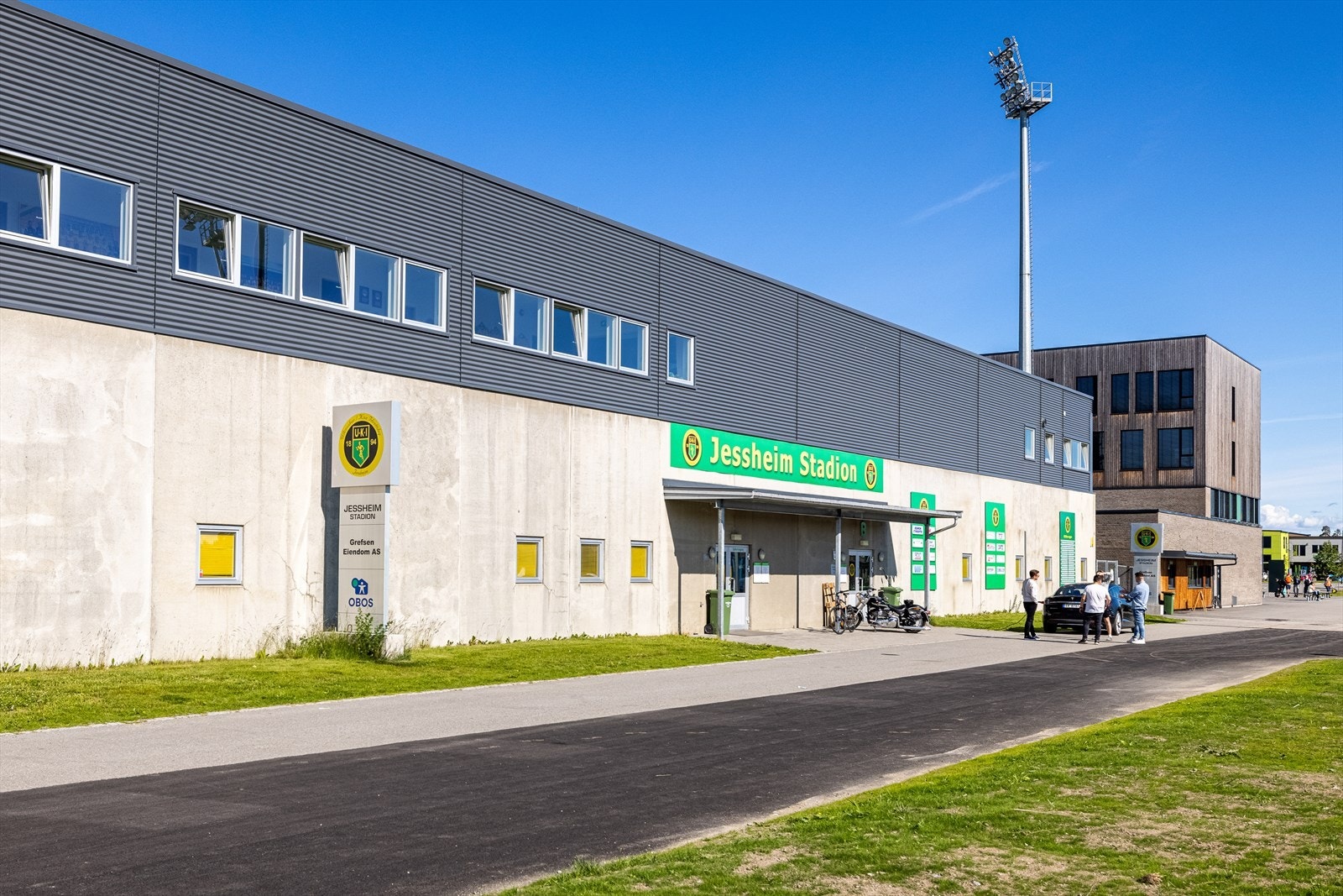 Jessheim stadion. Galleribilde