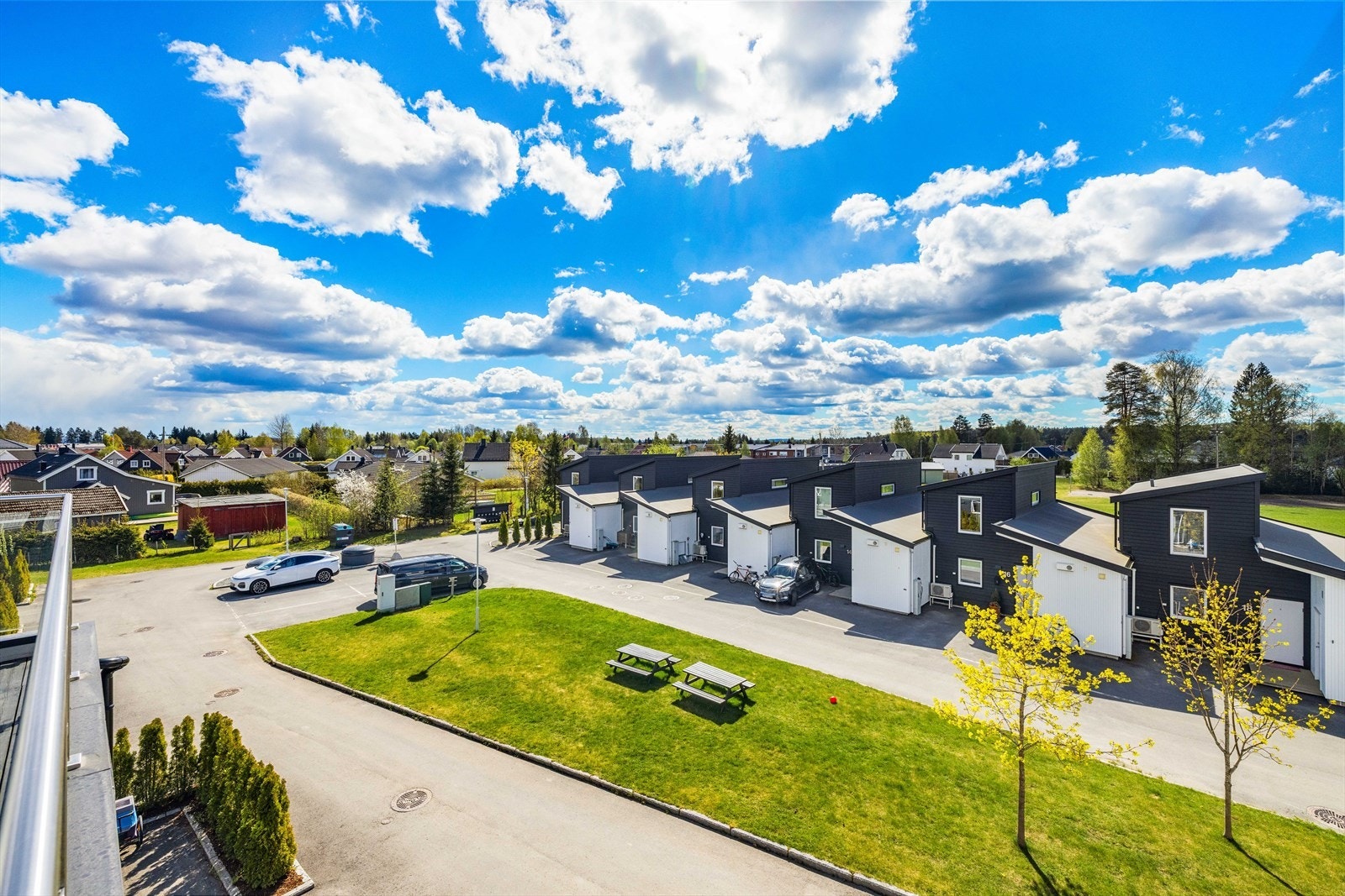 Utsikt fra takterrassen. Galleribilde