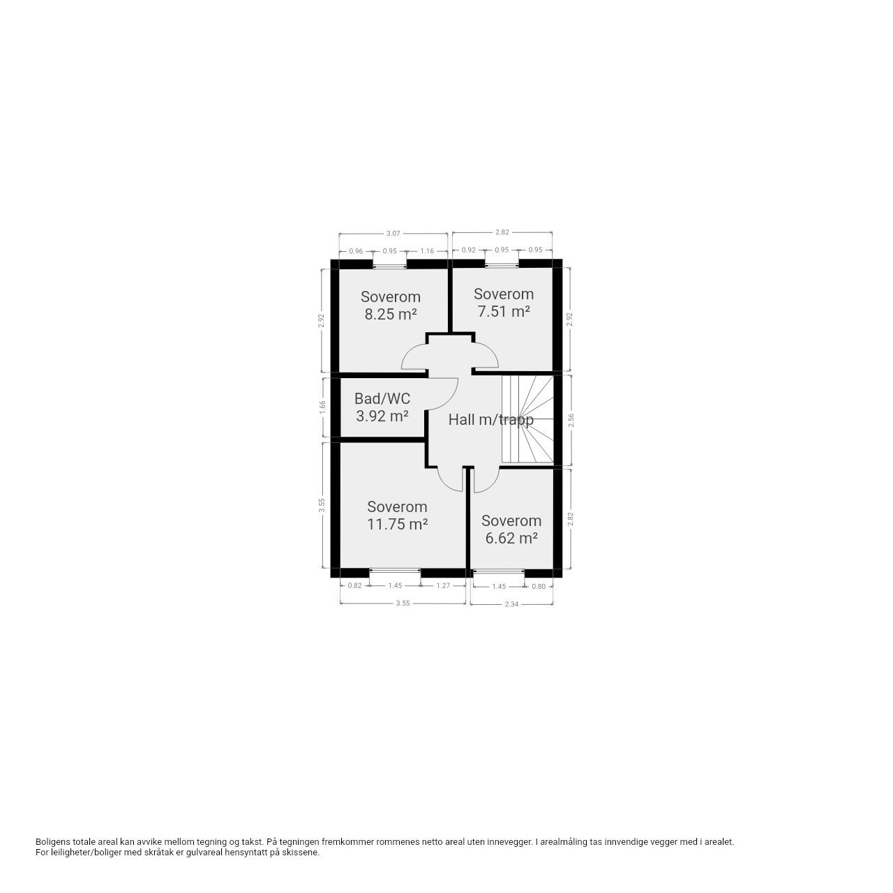 Plantegning 2.etasje. Galleribilde