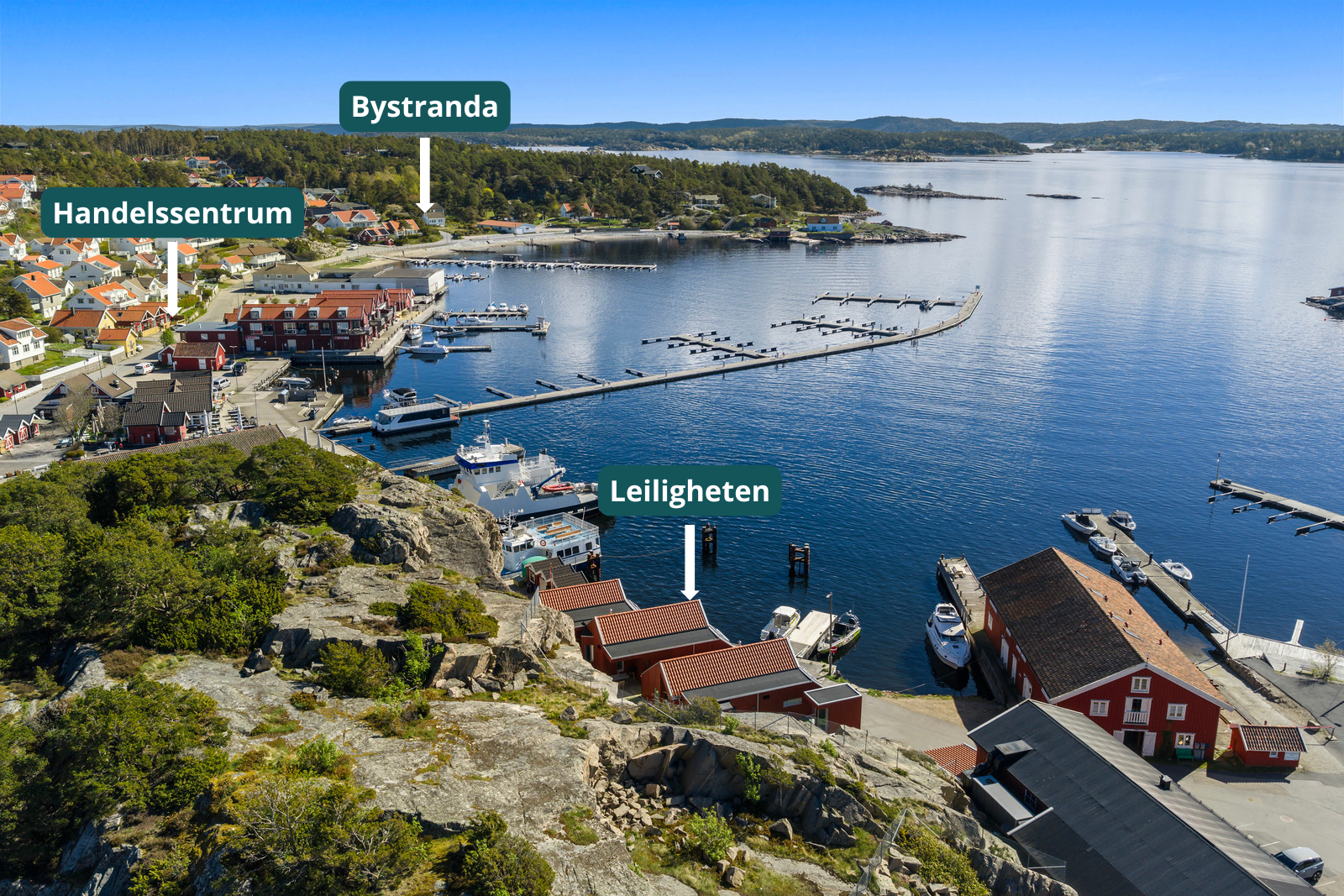 Nærområde - her har du "alt" i umiddelbar nærhet. Galleribilde