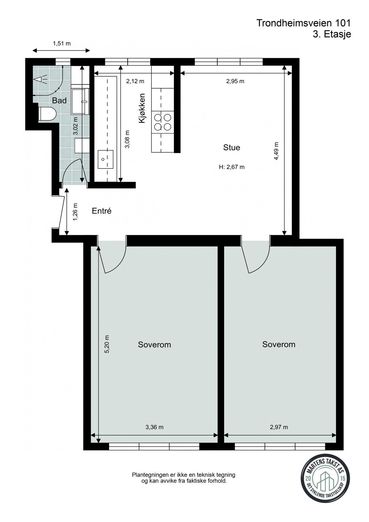 - Plantegning - Galleribilde