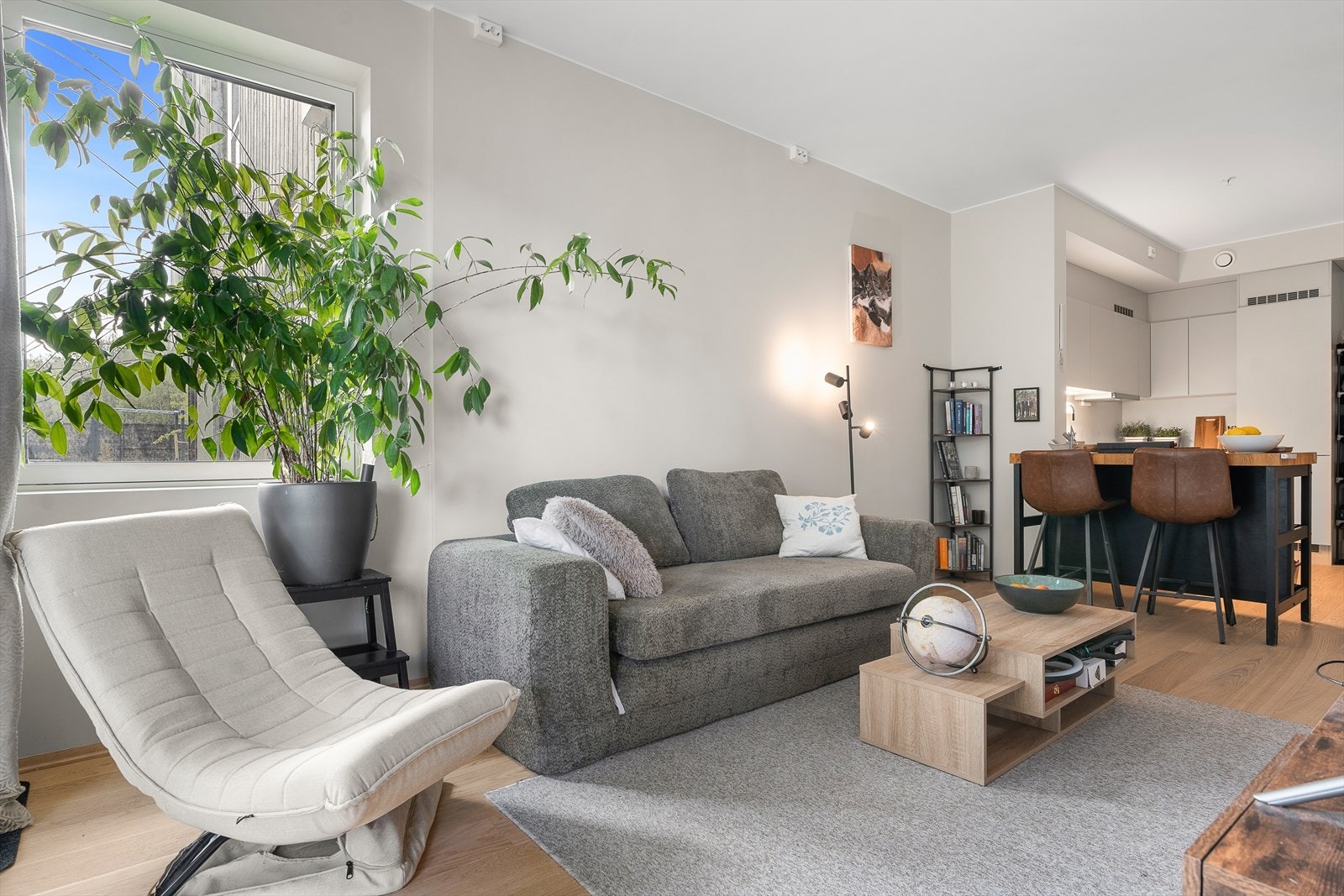 Velkommen til Arne Bergsgårds veg 7 og denne nye 2-roms leiligheten! Foto: Torstein Uthaug Galleribilde