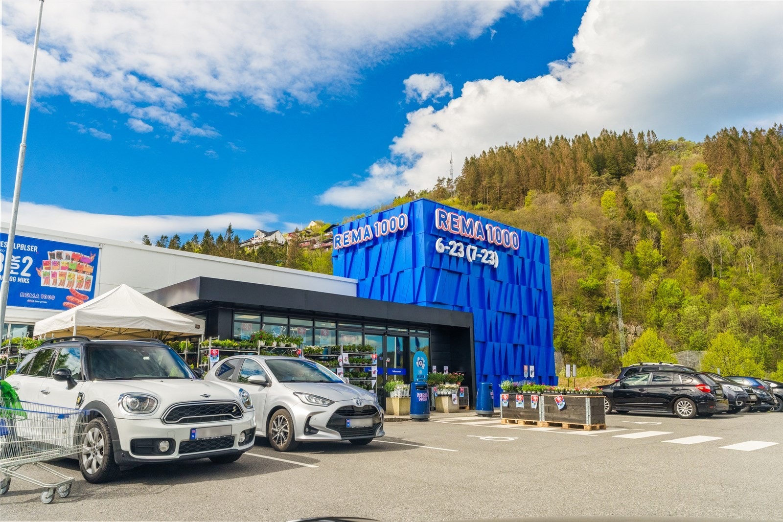 I tillegg til Rema 1000. Galleribilde
