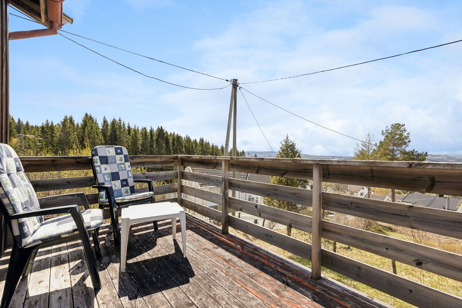 Veranda på ca. 8 m² der flotte sommerdager kan nytes. Galleribilde