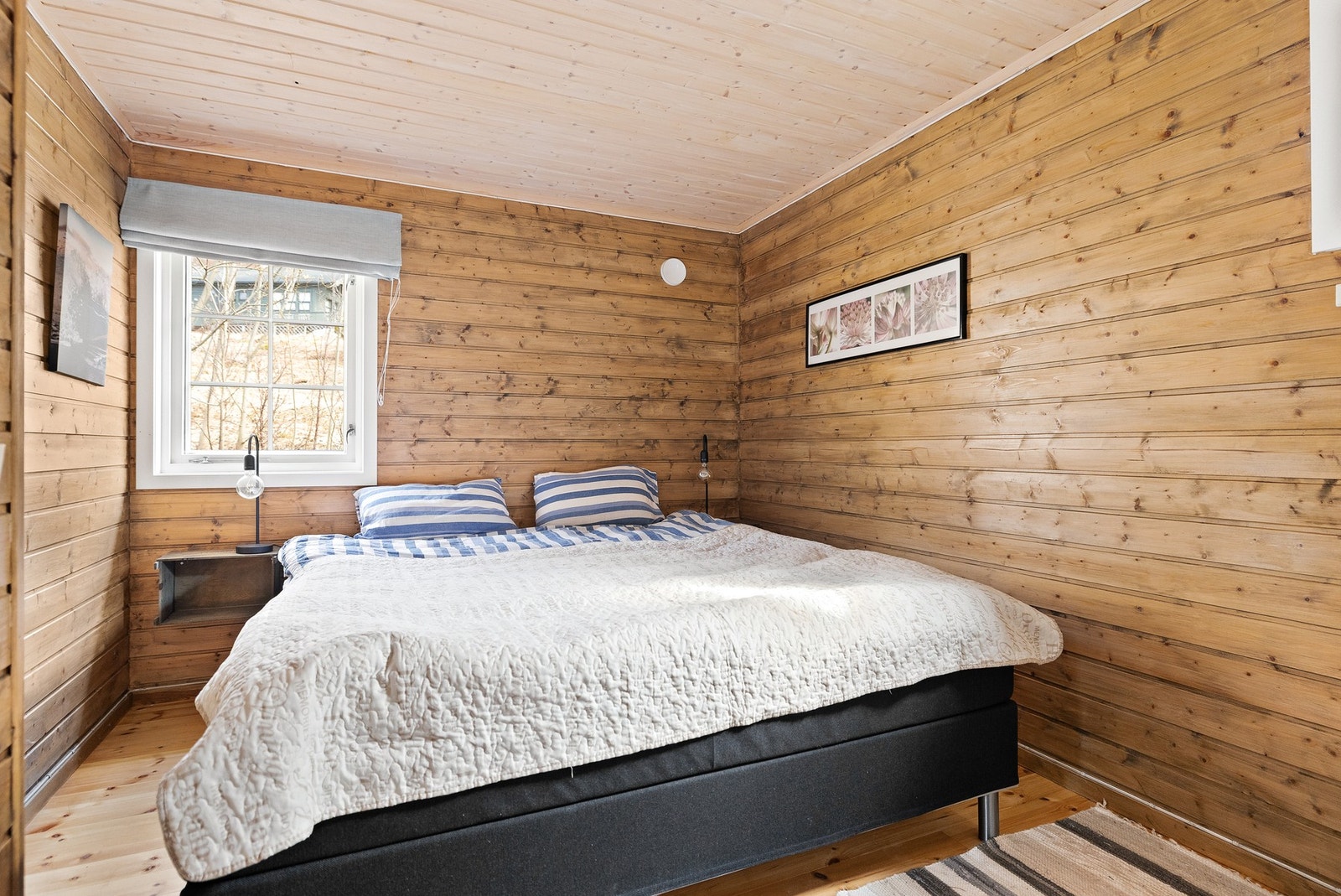 Hovedsoverom med plass til dobbeltseng. Galleribilde