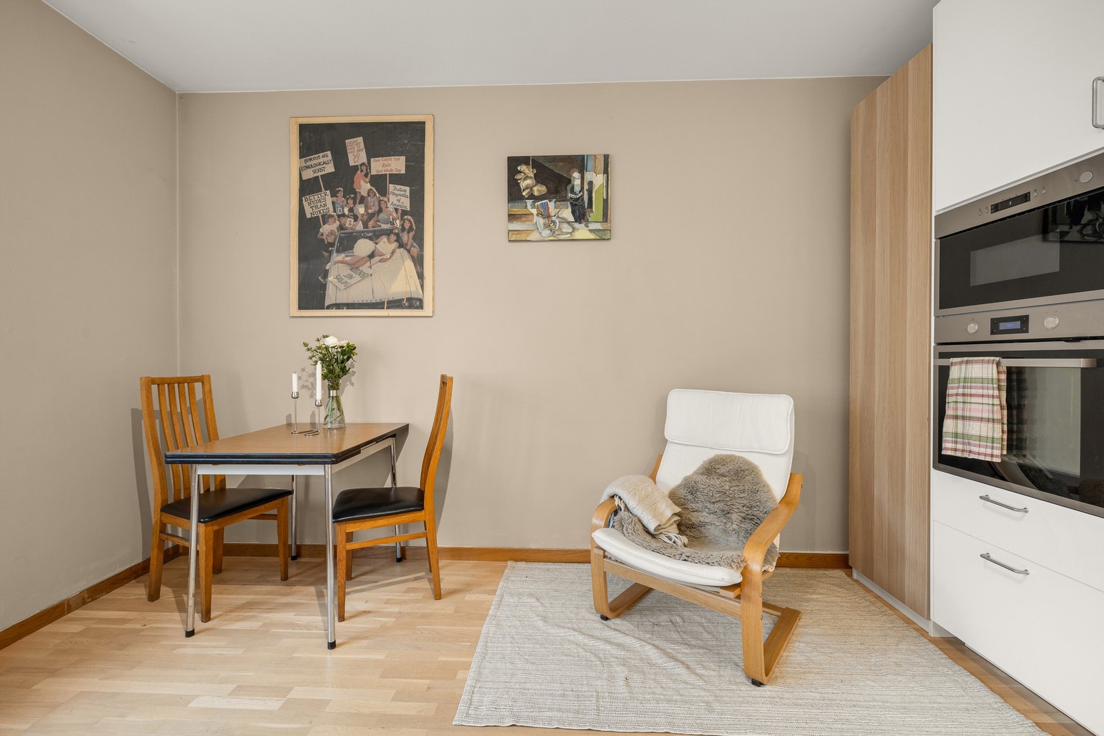 Leiligheten har en takhøyde på 2,58 meter Galleribilde