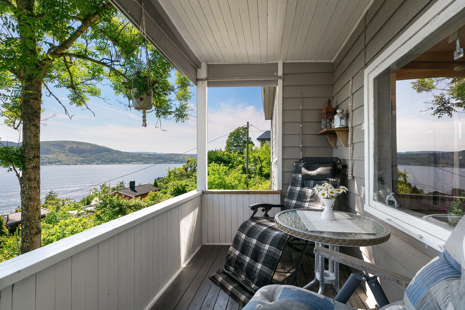 Overbygget veranda Galleribilde