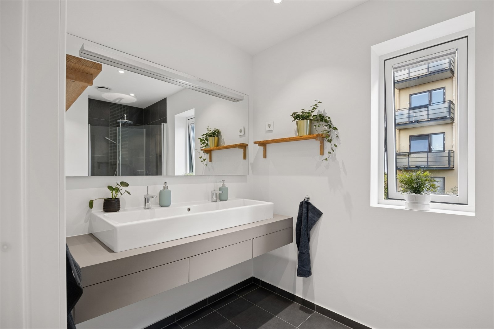 Badet har gulvvarme. Galleribilde