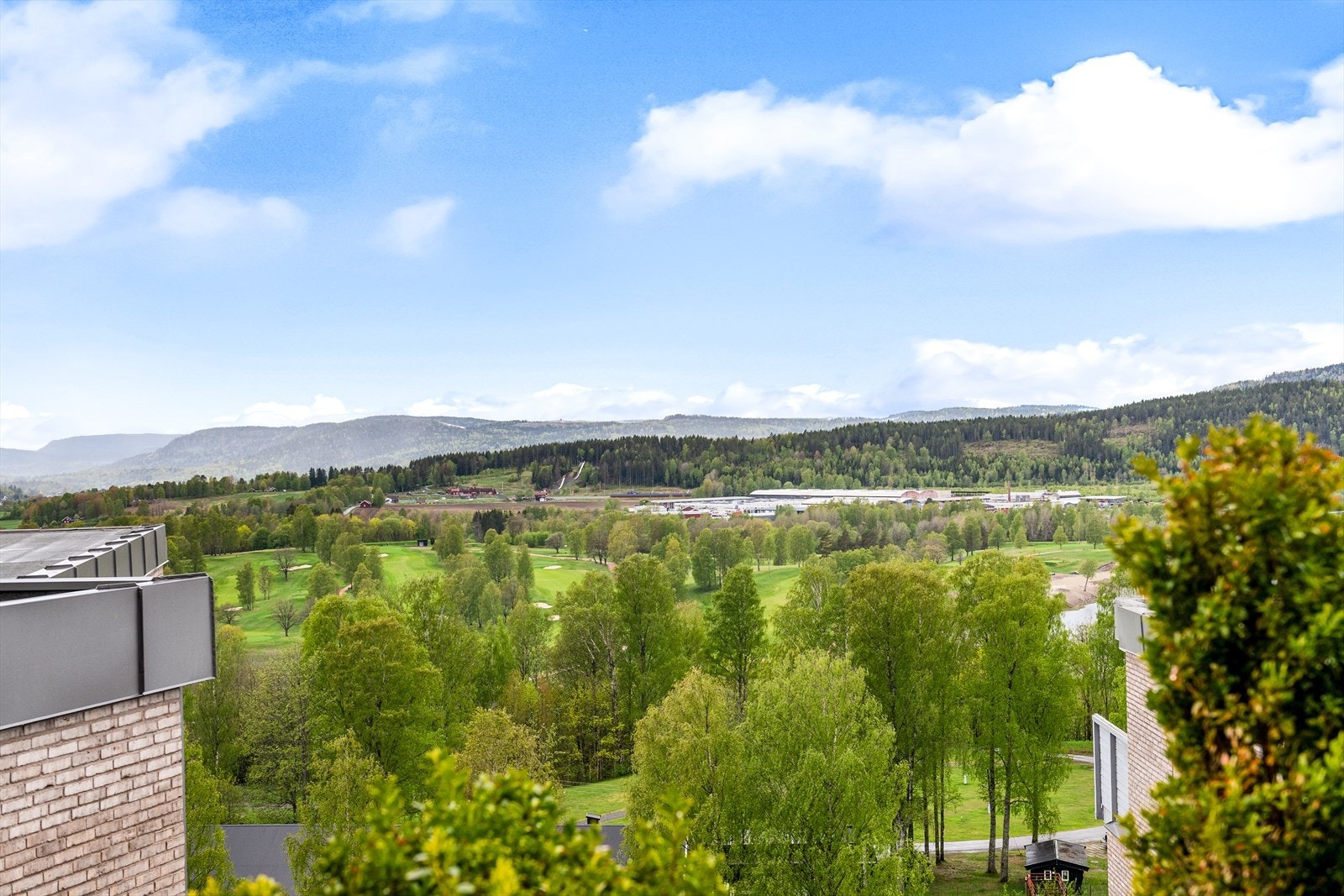 Frodig og idyllisk med Marka som nærmeste nabo, samt kort til offentlig kommunikasjon, matbutikker, bensinstasjon m.m Galleribilde