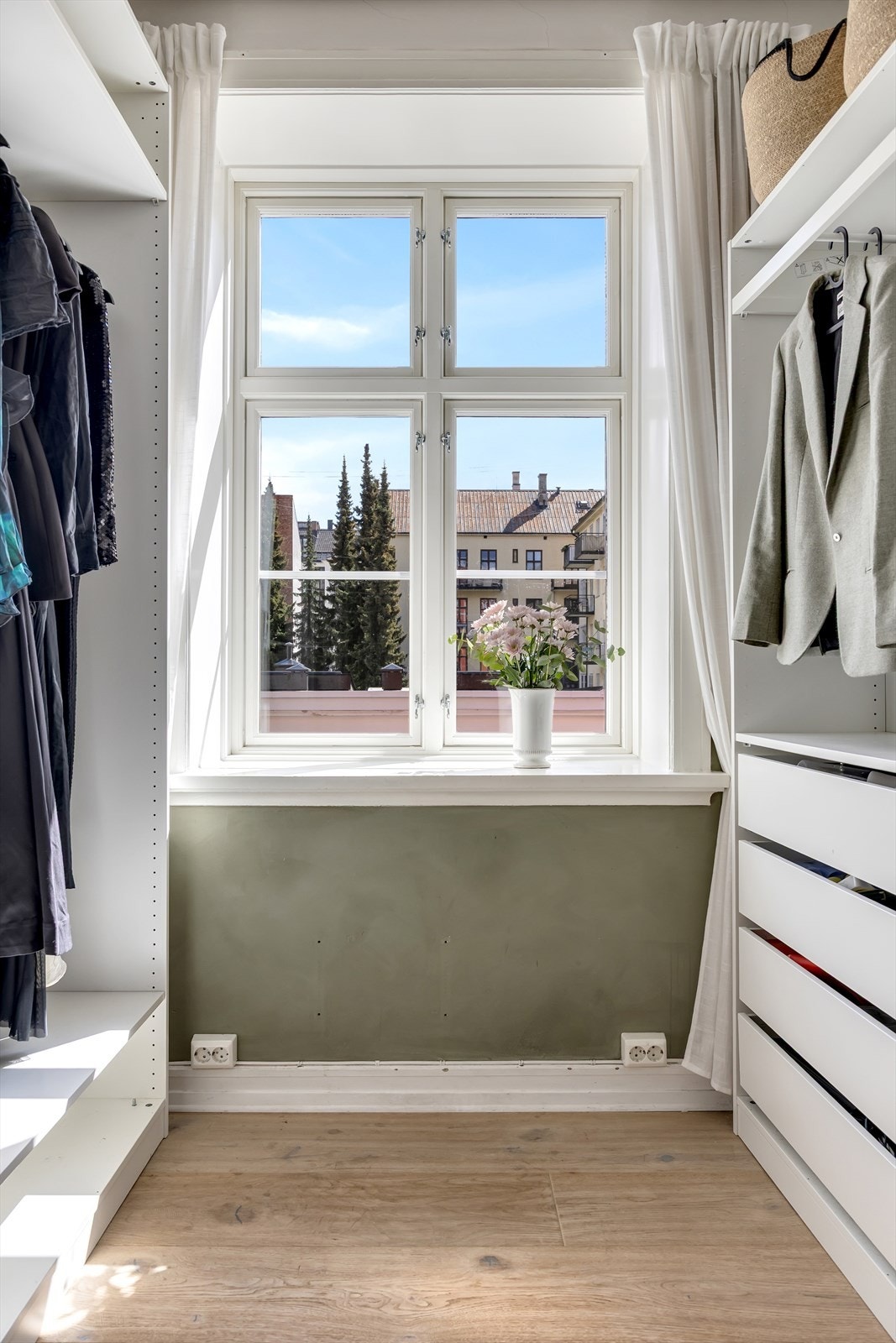 Her bor du med fritt og flott utsyn, og lite innsyn. Galleribilde