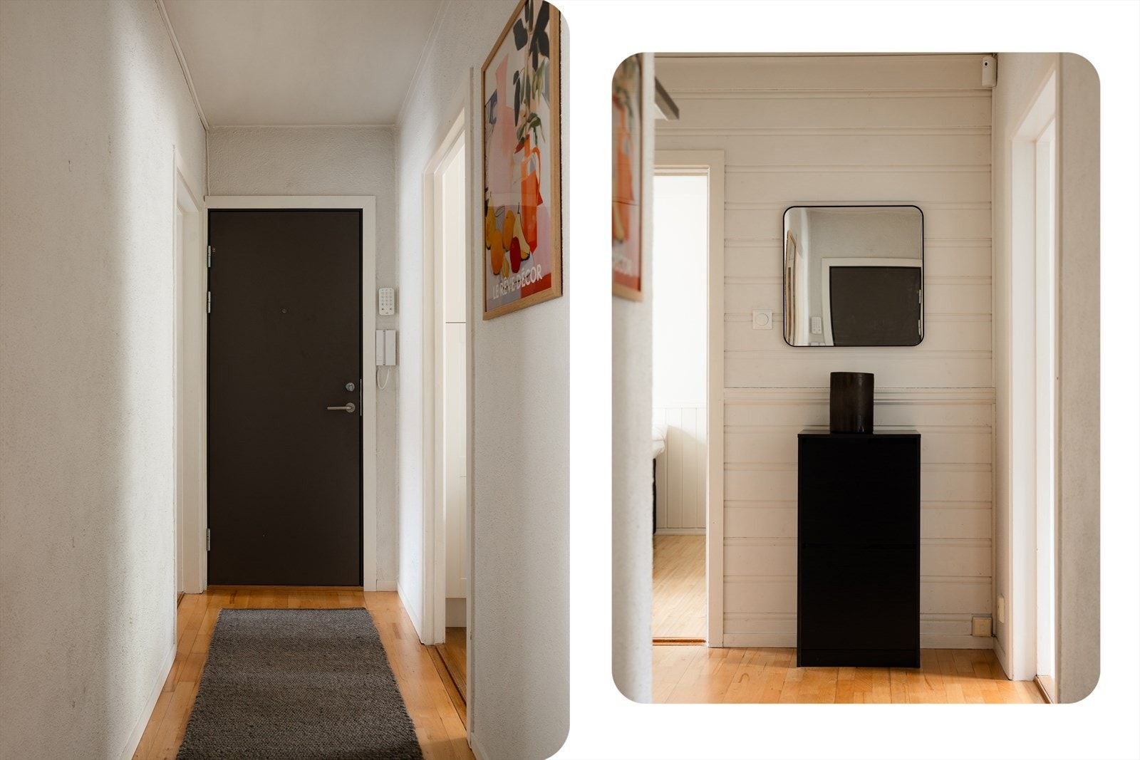 - Entréen måler 5,9 m² - Galleribilde