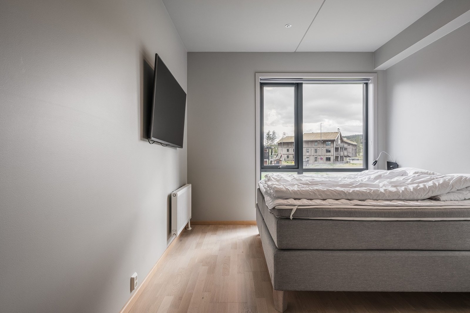 Det andre soverommet har også god plass til dobbeltseng. Galleribilde