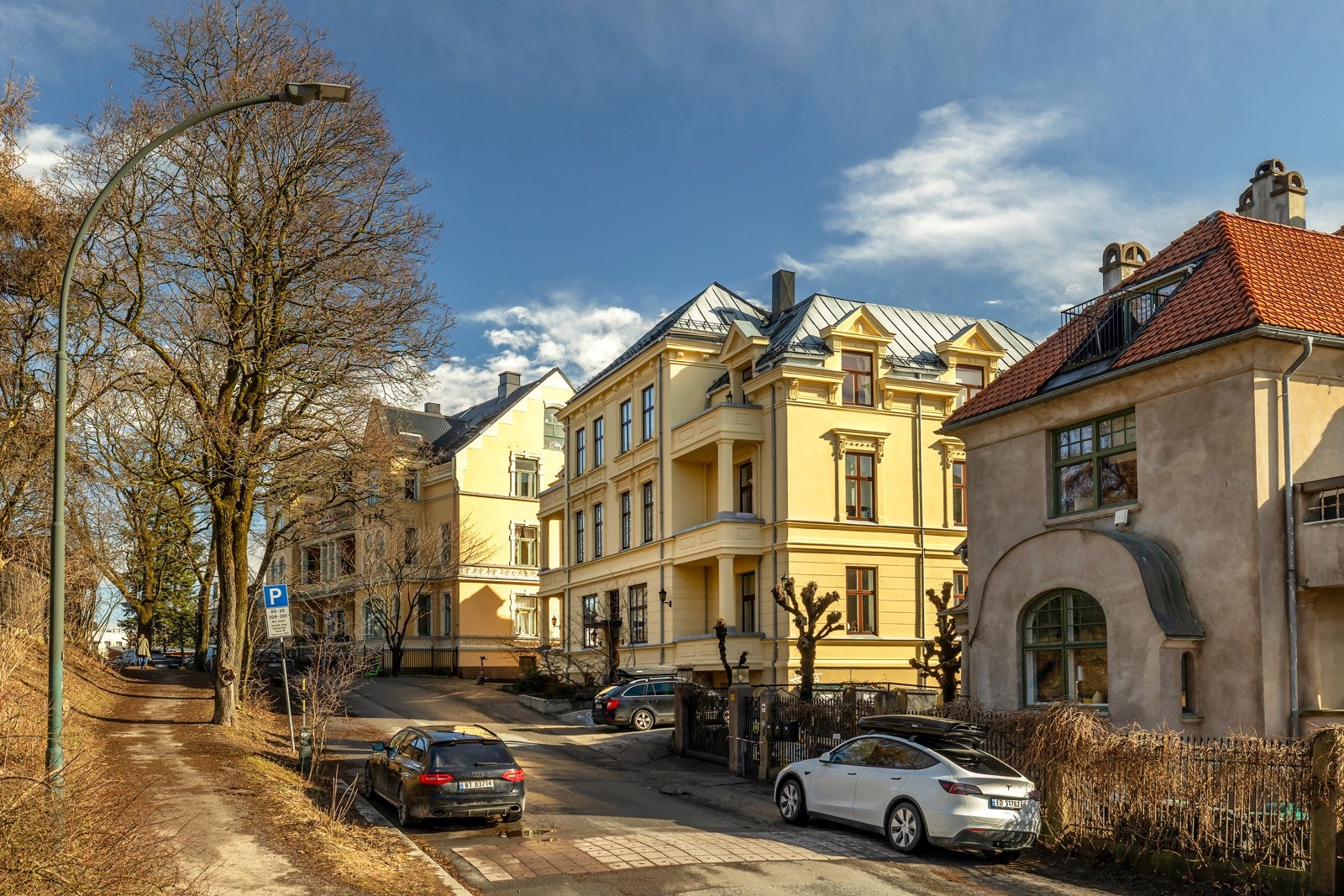 Fasaden ble totaloppusset i 2025. Galleribilde
