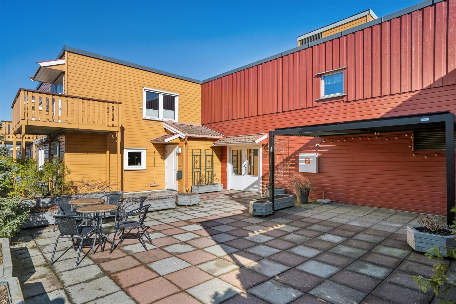 Borettslaget har et hyggelig og sosialt fellesområde. Galleribilde