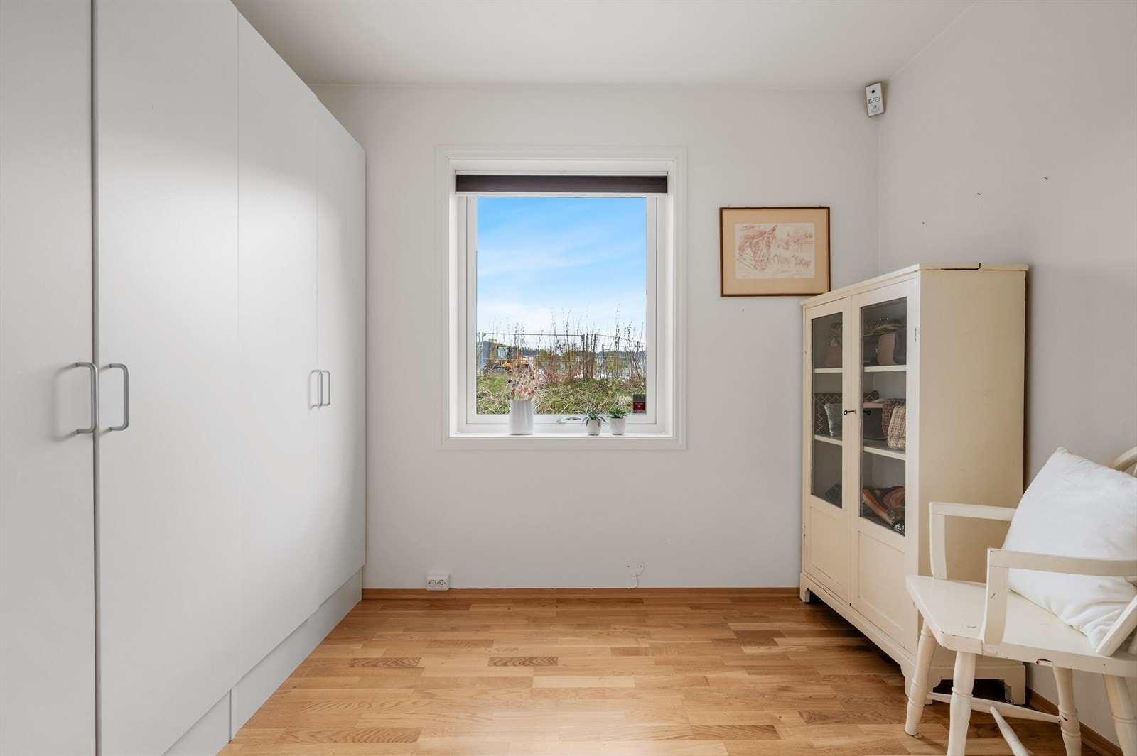 Leilighetens andre soverom er på hele 7 m² og kan enkelt tilpasses ulike behov. Galleribilde