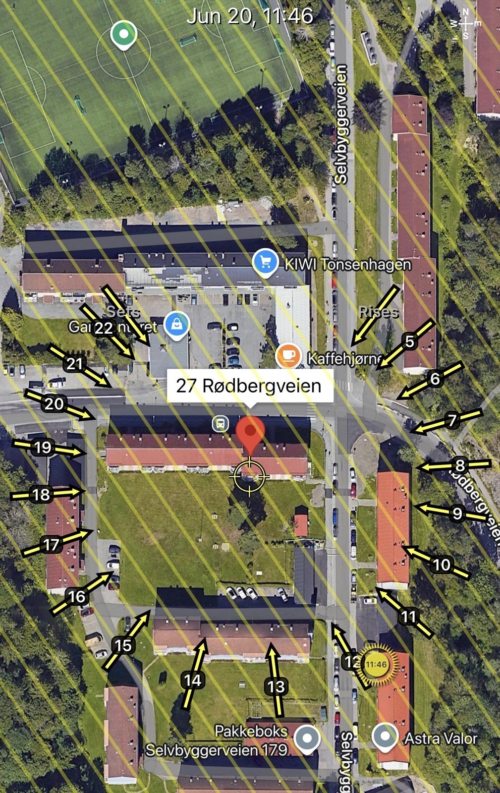 Solkart - illustrasjon Galleribilde