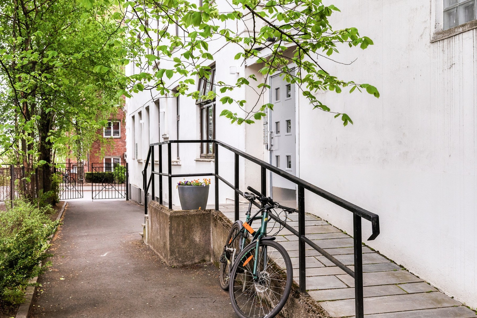 Hyggelig inngangsparti. Galleribilde