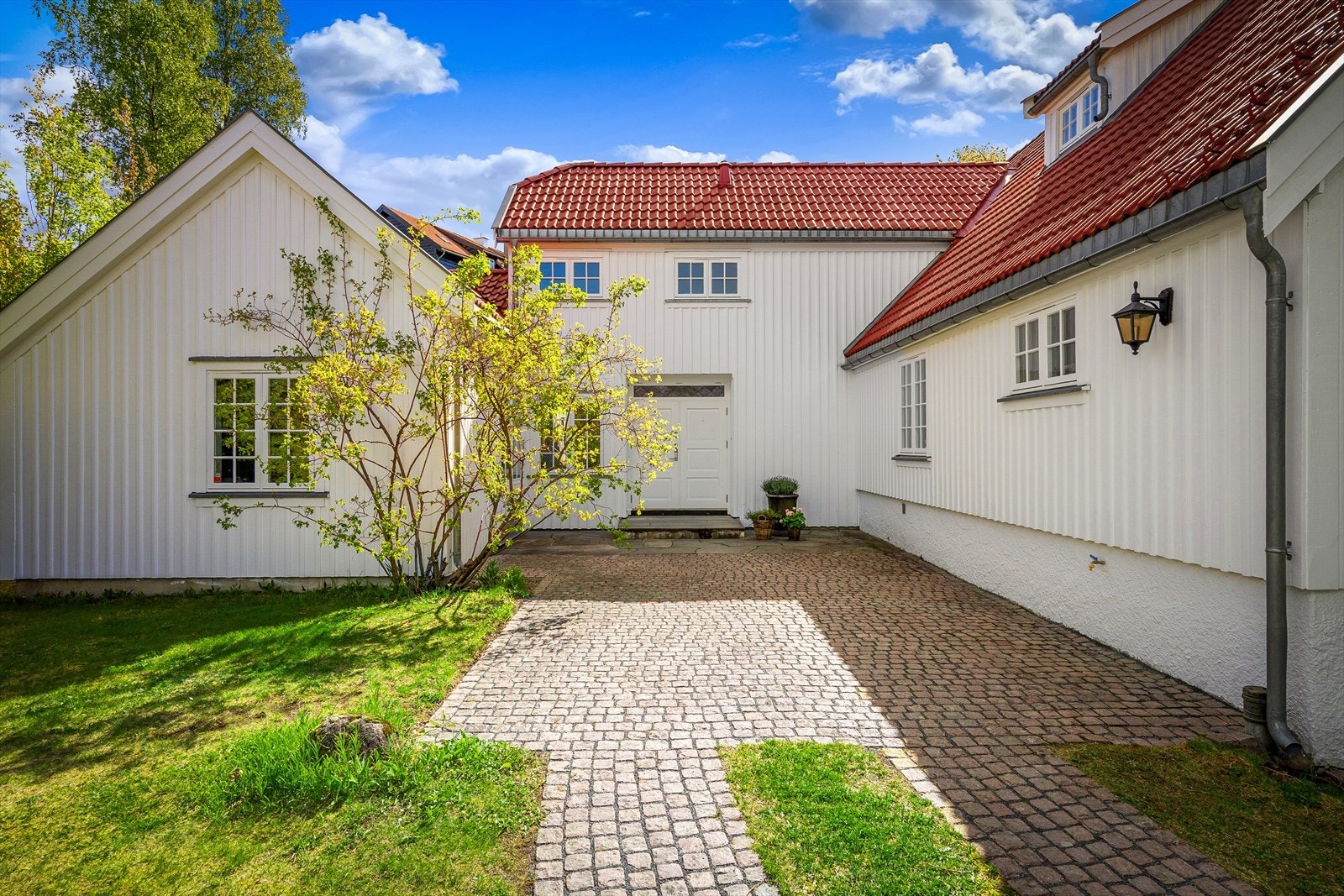 Innbydende inngangsparti. Galleribilde