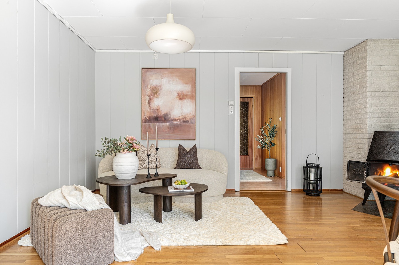 Boligen har en effektiv planløsning som gjør det enkelt å møblere. Galleribilde