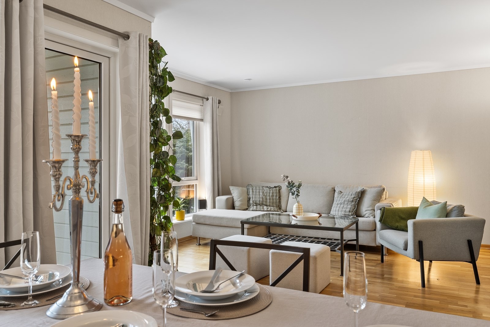 Her kan man nyte en bedre middag med venner og familie. Galleribilde