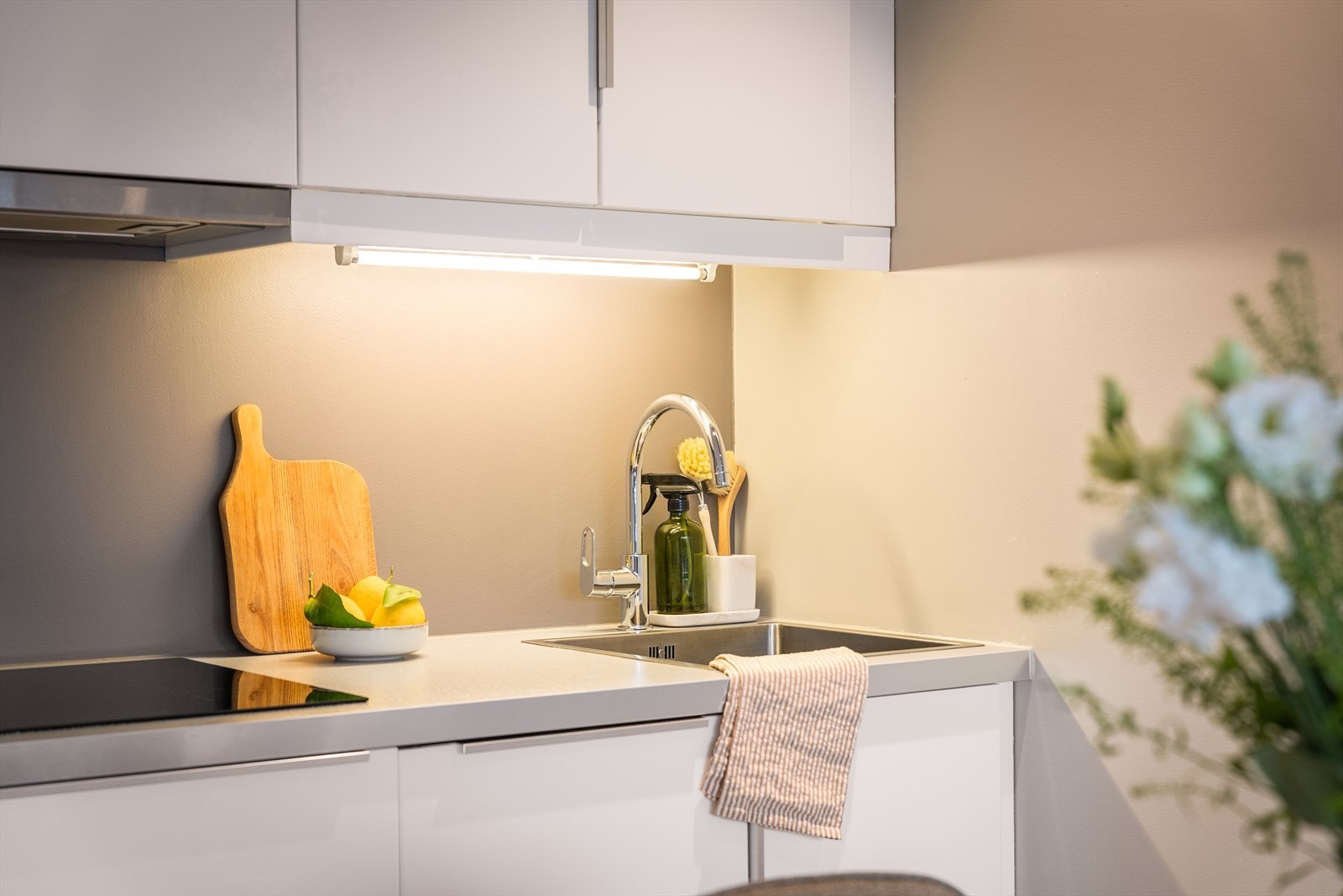 Kjøkkenet er fra IKEA og var nytt i 2015. Galleribilde