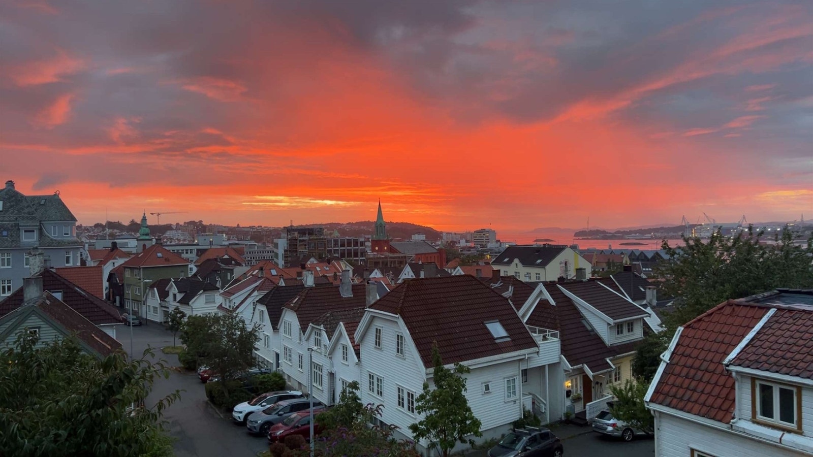 Her kan man nyte de flotte solnedgangene (bilde fra selger) Galleribilde