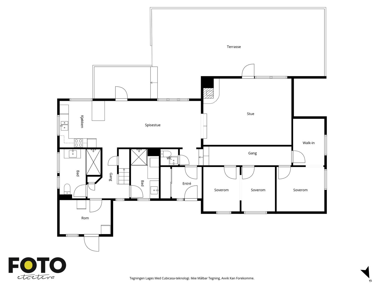 Plantegning Galleribilde