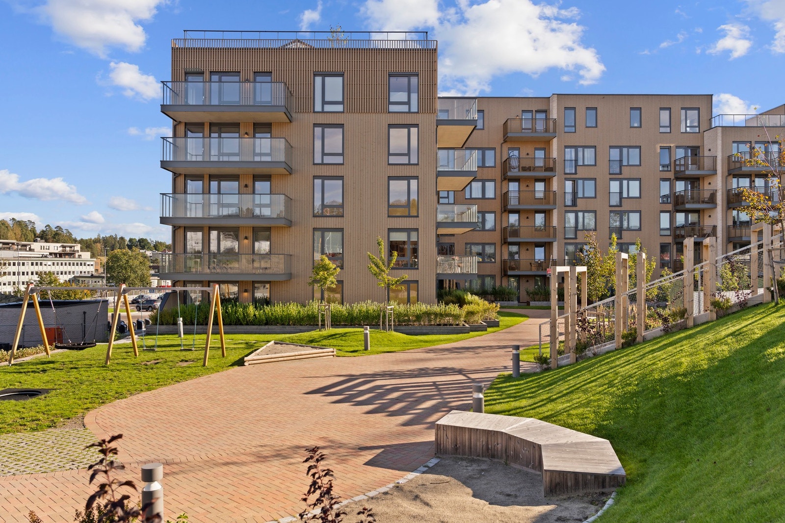 En unik 3-roms leilighet i 6 etasje m/ 3 meter takhøyde og garasjeplass. Galleribilde