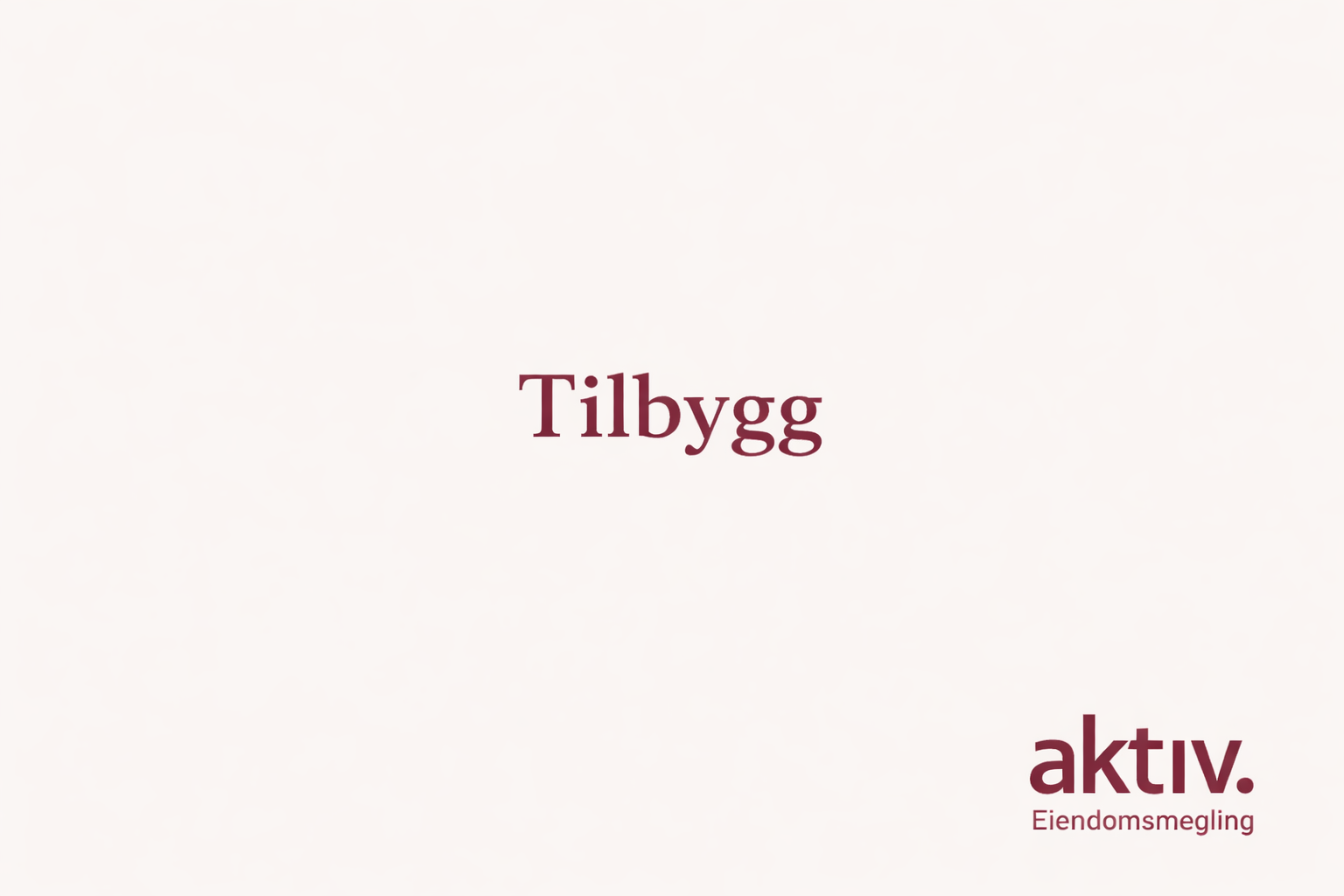 Boligen har et tilbygg fra 1977 Galleribilde