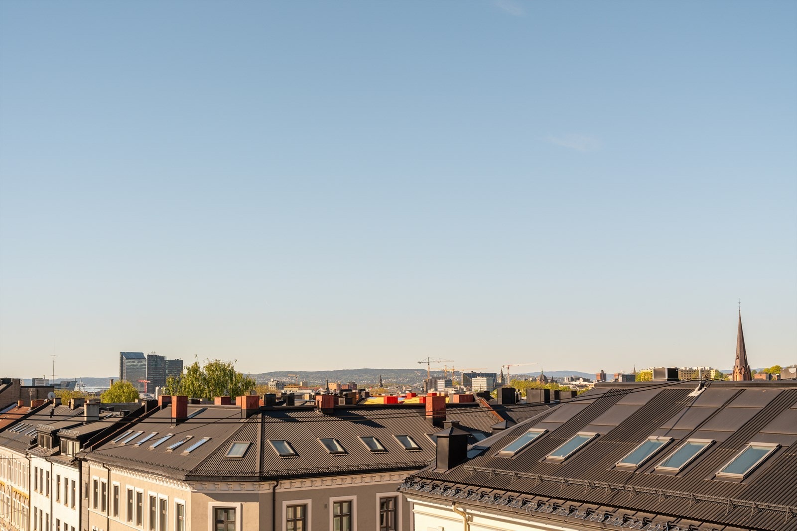 Her har du fantastisk utsyn over byen. Galleribilde