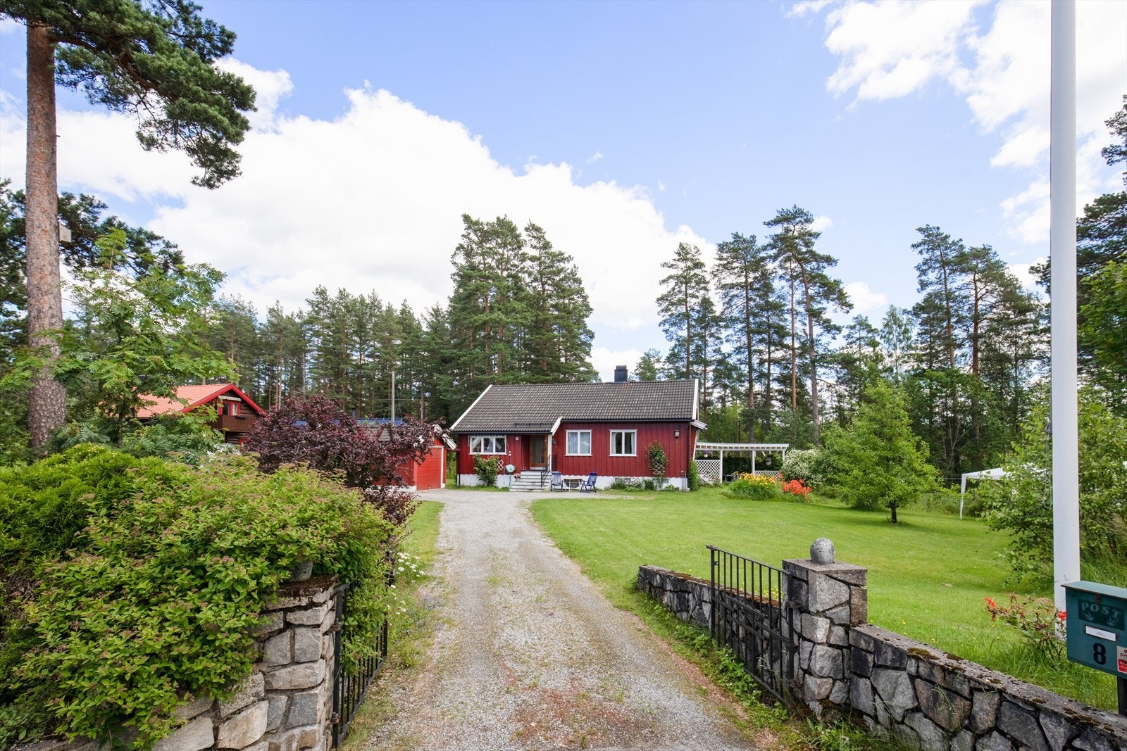 Velkommen til Jotunveien 8 - det røde huset i skogkanten! Galleribilde