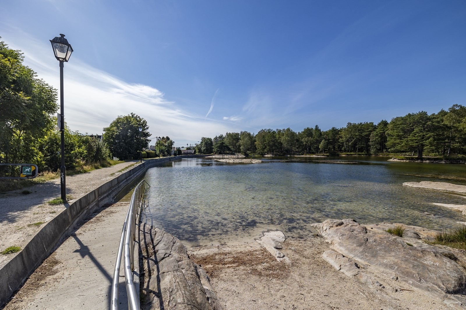Badeplass i Springvannstemmen. Galleribilde
