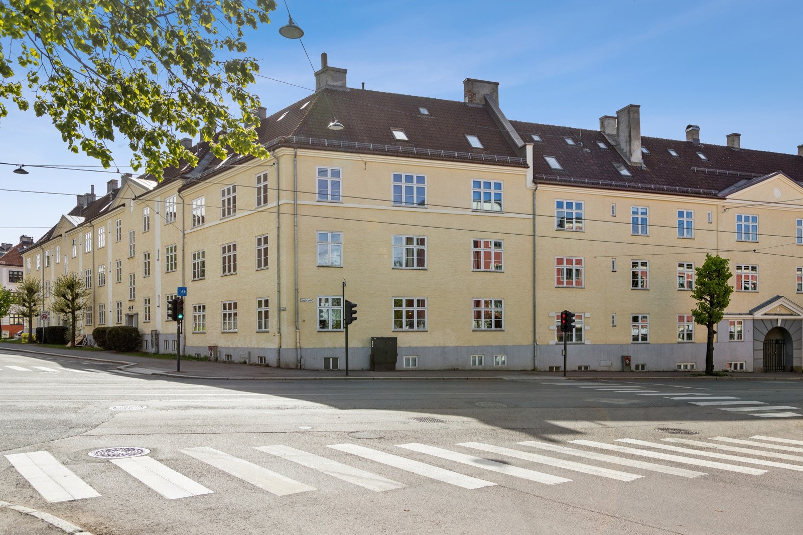 Fasade sett fra Vogts gate Galleribilde