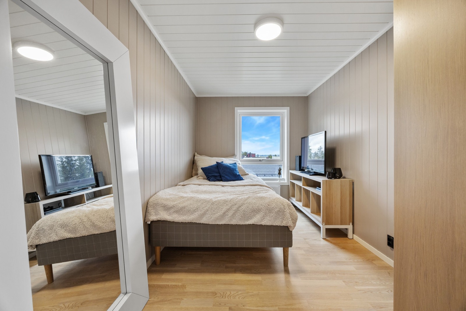 Soverom 4 fremstår som det perfekte ekstrarom - alt etter egne ønsker og behov. Galleribilde